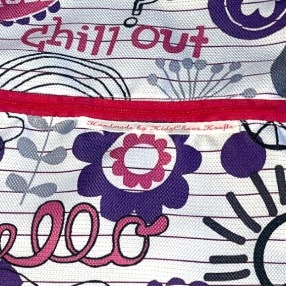 Handmade String Bag Durable Zipper Pocket Tote Backpack - Picture 9 of 16